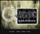 Přívěsek AC/ DC - Back In Black