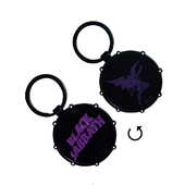 Přívěšek na klíče Black Sabbath - Wavy Logo & Deamon Drum