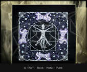 Šátek Ghost - The Vitruvian Ghost