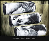 Školní pouzdro /  penál - Wolf 04 Couple