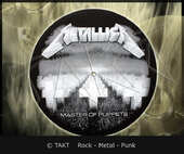 Slipmat Metallica - Master Of Puppets - Dekorace do gramofonu