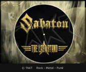 Slipmat Sabaton - The Last Stand Logo - Dekorace do gramofonu
