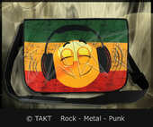 Ta�ka na Laptop Rasta Smile Headphones