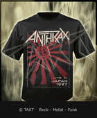 Tričko Anthrax - Live In Japan