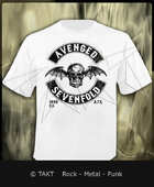 Tričko Avenged Sevenfold - Moto Seal bílé