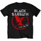 Tričko BLACK SABBATH - Never Say Die - Logo