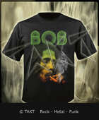 Tričko Bob Marley - Smoking Da Erb