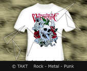 Tričko Bullet For My Valentine - Sword Skull bílé