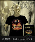 Tričko Destruction - Hate Is My Fuel