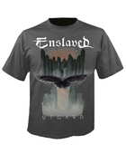 Tričko Enslaved - Utgard Raven - šedé