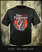 Tričko Foo Fighters - Snake