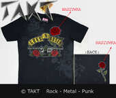 Tričko Guns N Roses - Rose Patch Nášivka