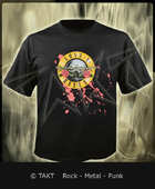 Tričko Guns N Rroses - Logo Guns 4 Bullet