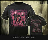 Tričko Immortal - Damned In Black 1