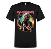 Tričko Iron Maiden - Run For Your Lives - Axe Eddie