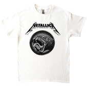 Tričko Metallica - Black Album Poster - bílé