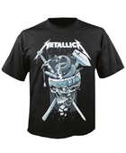 Tričko Metallica - History Logo bílé