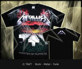 Tričko Metallica - Master Of Puppets - All Print