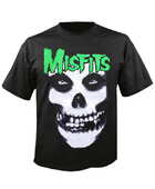 Tričko Misfits - Skull Glow In The Dark