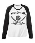 Tričko s dlouhým rukávem Helloween - Pirat Baseballshirt