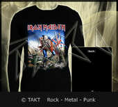 Tričko s dlouhým rukávem Iron Maiden - The Trooper