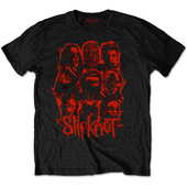 Tričko Slipknot - WANYK red patch