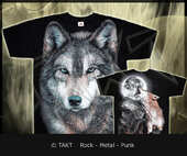 Tričko vlk Forest - All Print