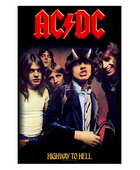 Vlajka AC/ DC - Hfl100