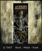Vlajka na dveře Avenged Sevenfold - Skeleton