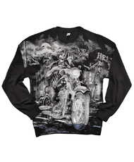 Mikina Biker From Hell - All Print