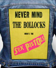 Nášivka na bundu Sex Pistols - Never Mind The Bollocks Yellow