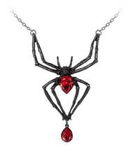 Řetízek na krk Alchemy Black Widow