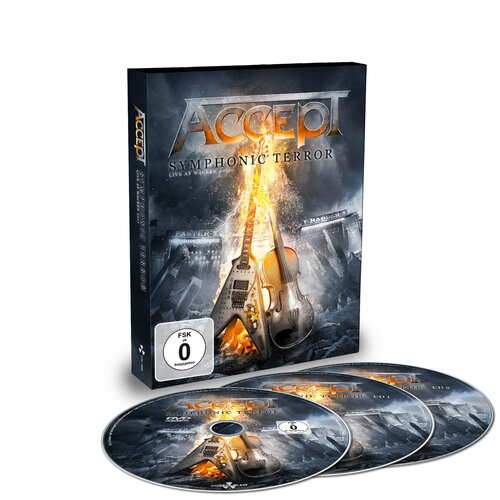 2 CD + DVD Accept - Symphonic Terror 2018 Limited Edition