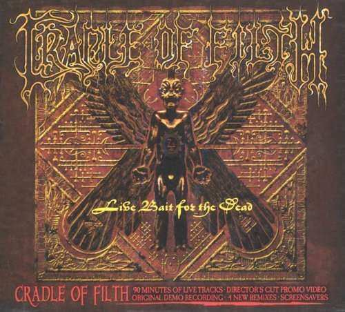 2CD CRADLE OF FILTH - Live Bait For The Dead - 2002