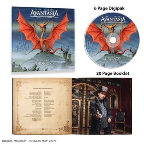 CD Avantasia - Here Be Dragons 2025