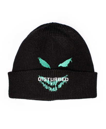 Čepice Disturbed - Green Face Zimní