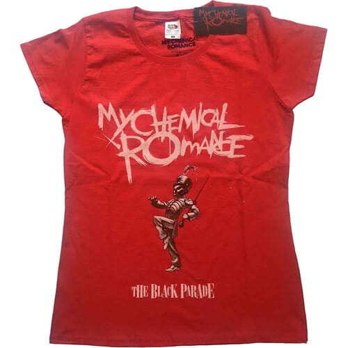 Dámské tričko My Chemical Romance - červené