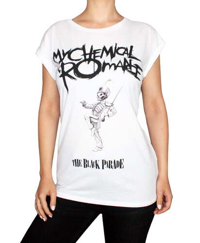 Dámské tričko My Chemical Romance - The Black Parade bílé