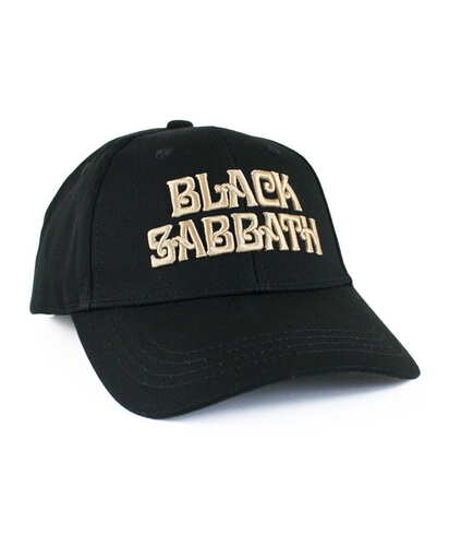 Kšiltovka Black Sabbath - logo Gold