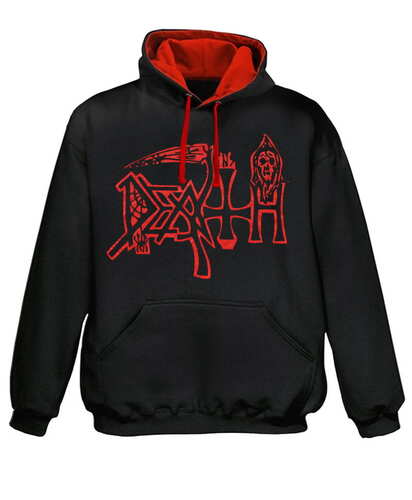 Mikina klokan Death - scream Bloody Gore 2 Red