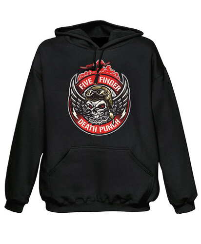 Mikina klokan Five Finger Death Punch - Bomber Patch