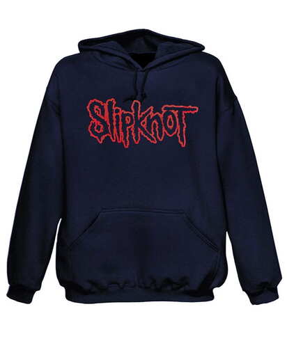 Mikina klokan Slipknot - Logo - tmavě modrá
