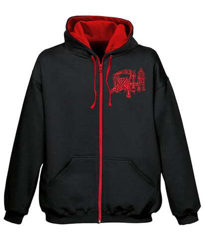 Mikina se zipem Death - Sound Of Perseverance 2 Red