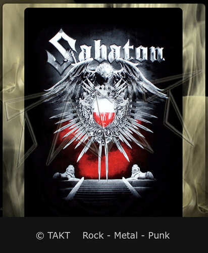 Mikina se zipem Sabaton - Poland