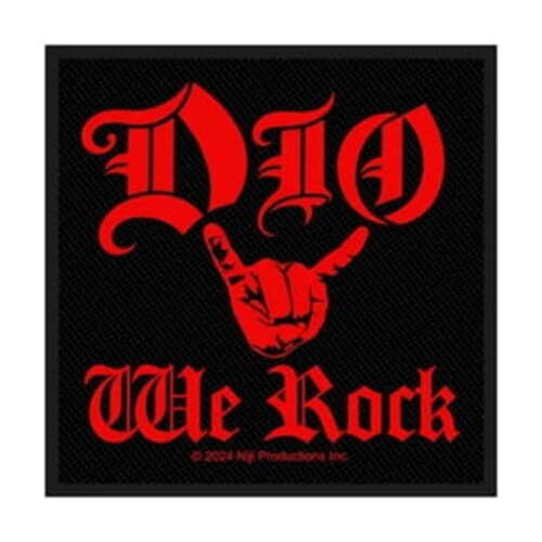 Nášivka Dio - We Rock