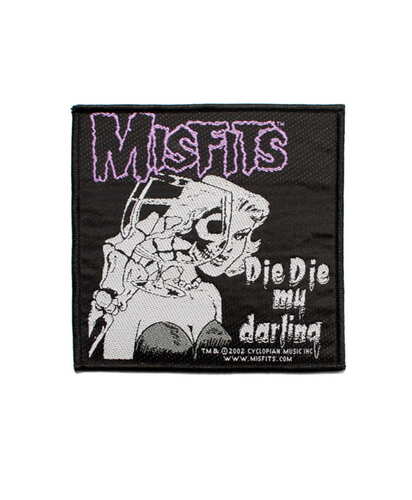 Nášivka Misfits - Die Die My Darling