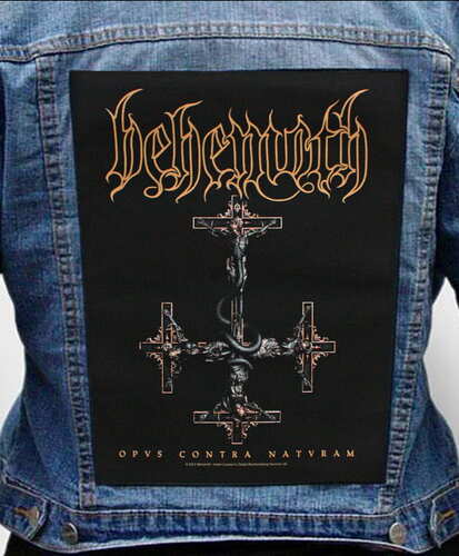 Nášivka na bundu Behemoth - Opvs Contra Natvram