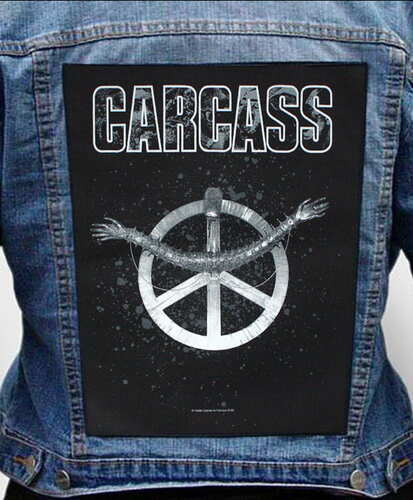 Nášivka na bundu Carcass - Heartwork