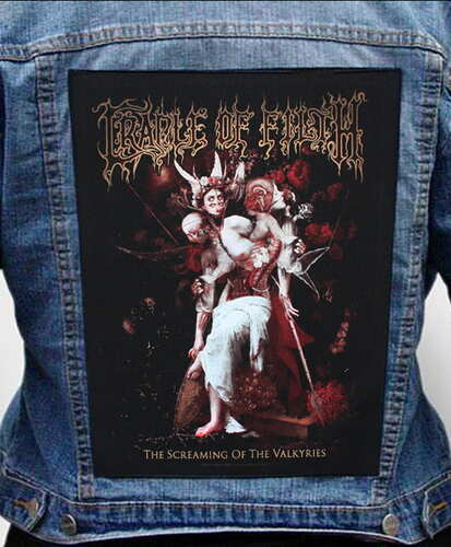 Nášivka na bundu Cradle Of Filth - The Screaming Of The Valkyries