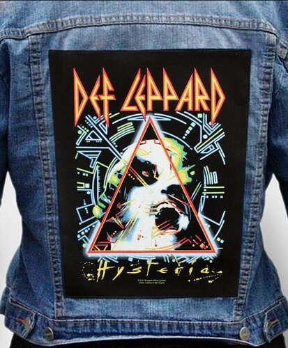 Nášivka na bundu Def Leppard - Hysteria